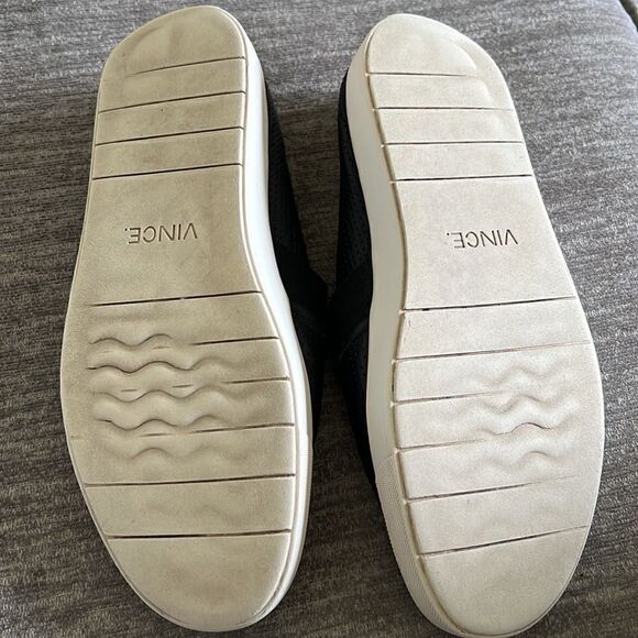 Vince Perforated Blair Slip on Calf Leather Shoe Sneakers Womens Sz 9.5 - Picture 7 of 7